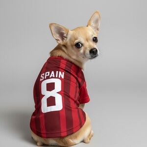 🎈Spain Dog Soccer Jersey